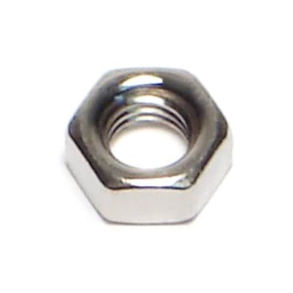 Midwest Fastener Hex Nut, M5-0.8, Stainless Steel, Not Graded, 40 PK 69623 - main
